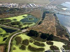 Arcata Marsh Wastewater Treatment from the air